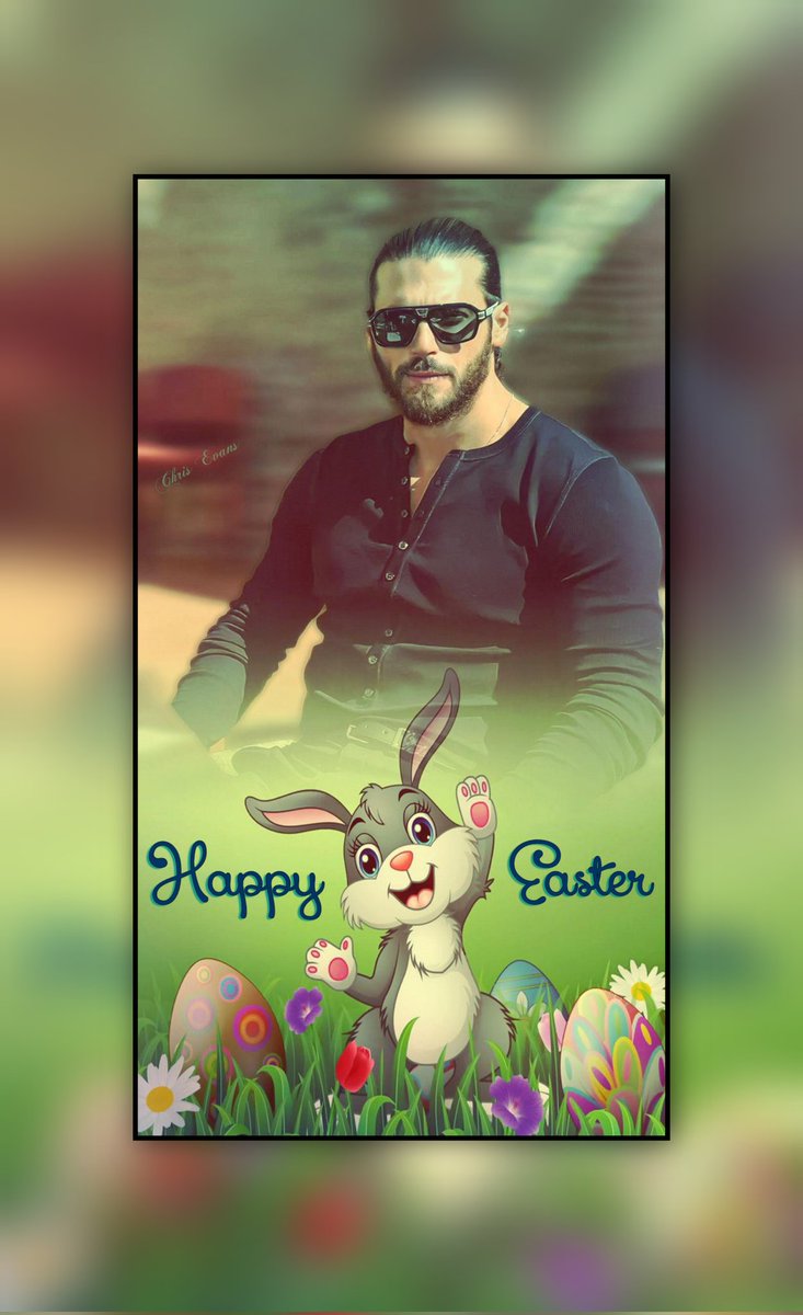 Happy Easter to all Catholic friends ..❤️🐣🐰🐞🌹
             #CanYaman