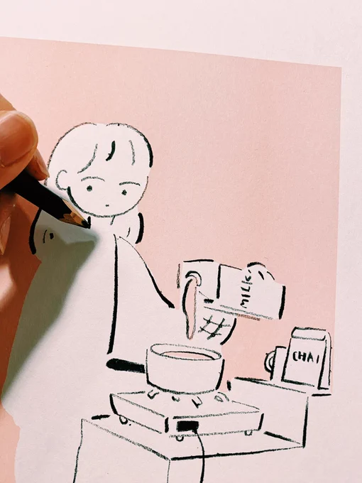 無事全作品完成しましたいろんな技法で表現したよ。初日の11日(火)、15日(土)、23日(日)の13時〜16時に在廊予定です。DMにサインしたがりなので、時間合う方はよければ書かせてください混んでなければ作品の説明もします!#アソ〜〜ト 