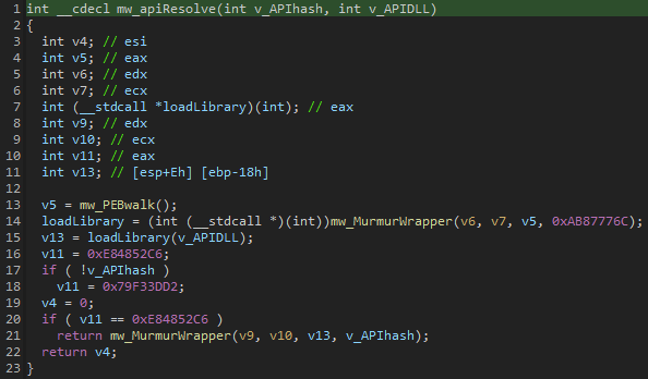 0xToxin's tweet image. 🚨NEW BLOG🚨
#LummaC2 stealer analysis, mainly focused on things that haven't been covered in depth such as CRX (chrome extensions) IDs, Dynamic API resolving procedure and the hashing algorithm used.
The blog is full of python script!
Enjoy!
0xtoxin-labs.gitbook.io/malware-analys…
