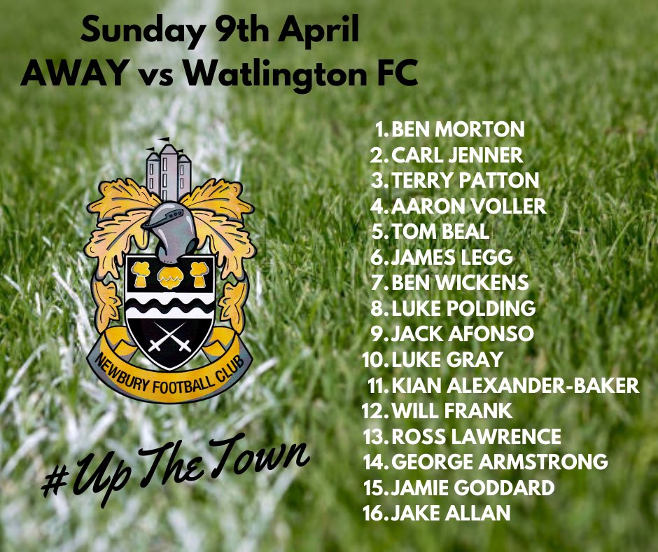 Newbury_Town's tweet photo. Todays squad for our away trip to @watlingtontown 🟠⚫️⚽️ #UpTheTown https://t.co/QeaGBsUgIg