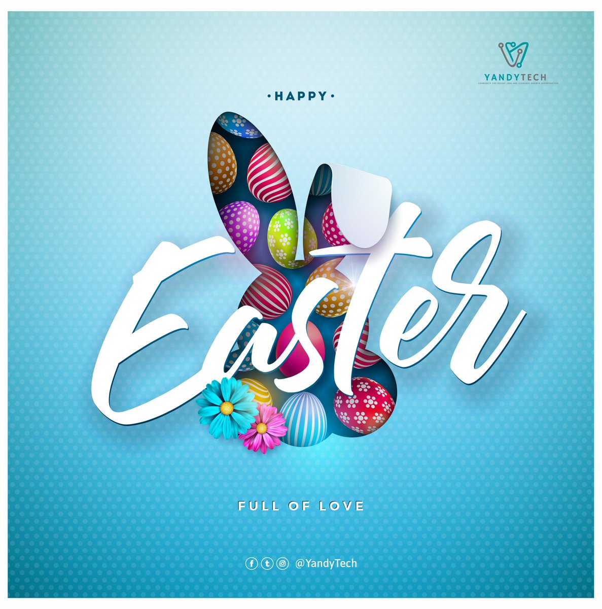 On this day, we are sharing in the love, peace and hope of Easter 

Happy Easter Celebration

#Easter #hope #Easterholiday