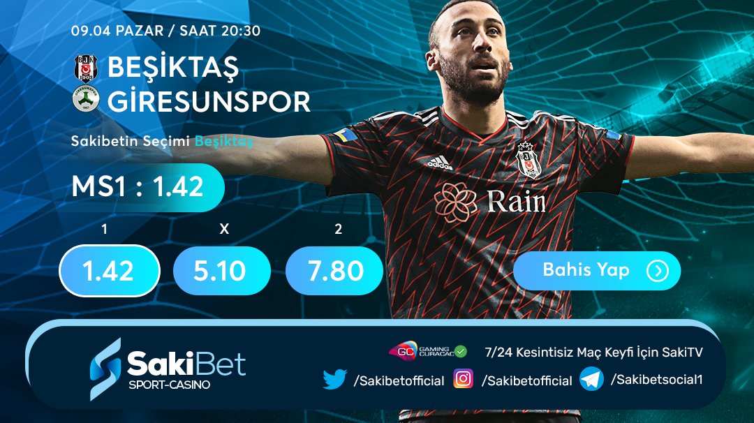 sakibetofficial's tweet photo. 🧢#Sakibet İle Günün Karşılaşması !!!

🧢 Her gün en yüksek oran ve spor müsabakalarıyla Sakibet'te kazancın en güzel halini yakala!

🧢 Güncel Giriş Adresimiz : https://t.co/ORvKB5jFz6 https://t.co/rnxEPJmGaI