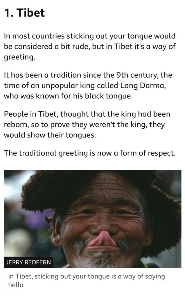 Drew Pavlou on Twitter "BBC “In Tibet, sticking your tongue out is a