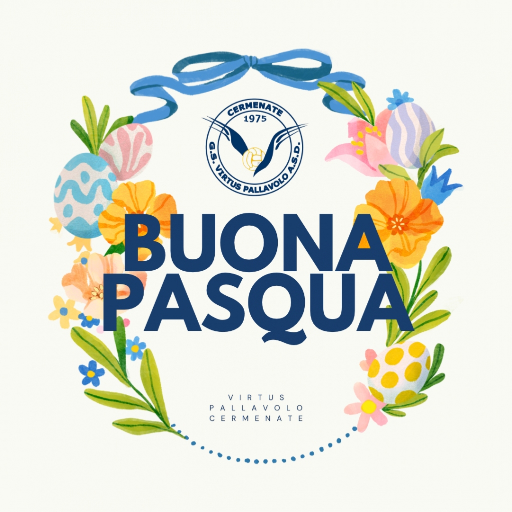 VolleyCermenate's tweet photo. 🐣 A tutti i nostri amici 🙌🏻 e simpatizzanti ☺️ desideriamo augurare 𝑩𝒖𝒐𝒏𝒂 𝑷𝒂𝒔𝒒𝒖𝒂 ‼️

 ~ ~ ~ ~
#ForzaVirtus 💛💙💪🏻 #VirtusPallavoloCermenate #StrongTogether #VolleyBall #Volley #Pallavolo #Cermenate https://t.co/E2ugGcGX4o