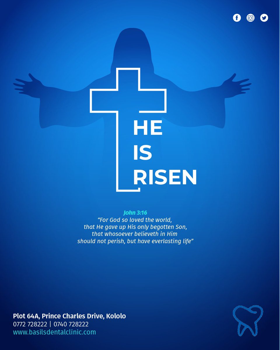 A happy Easter celebration to you and your family today from all of us at Basil's Dental Clinic!