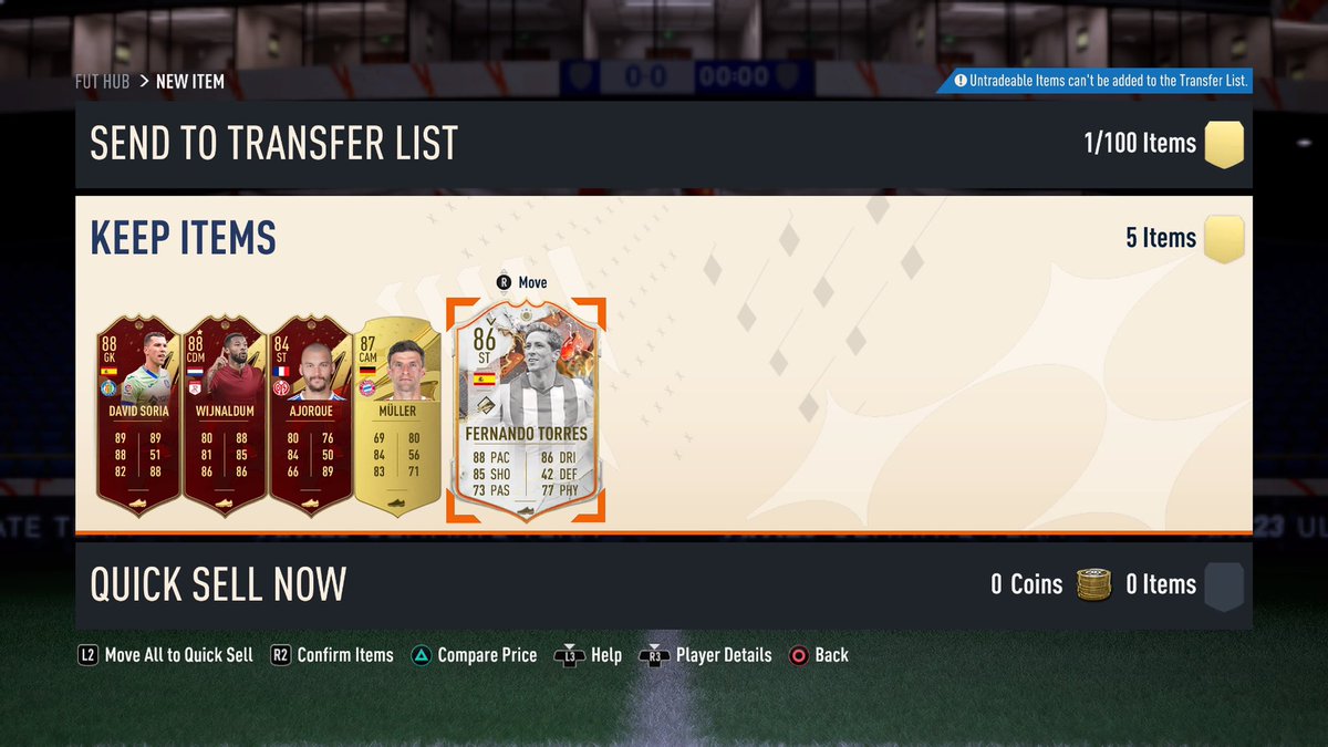 MycopFUT's tweet photo. Weekend League Rewards… First TT Icon packed 🫠
#FIFA23 #fut23 #FirstOwnerRTG https://t.co/UkR9WMJ4Sh