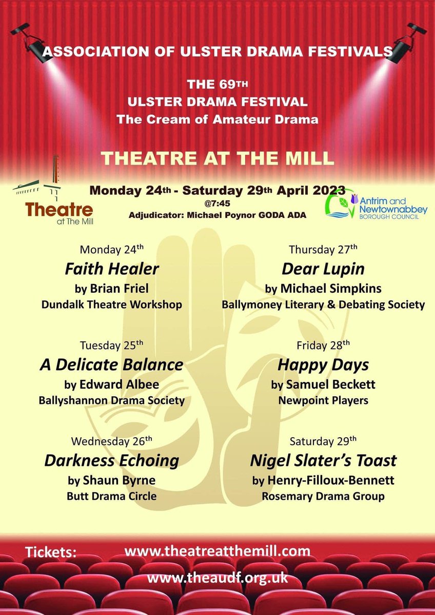 Association of Ulster Drama Festivals tweet media