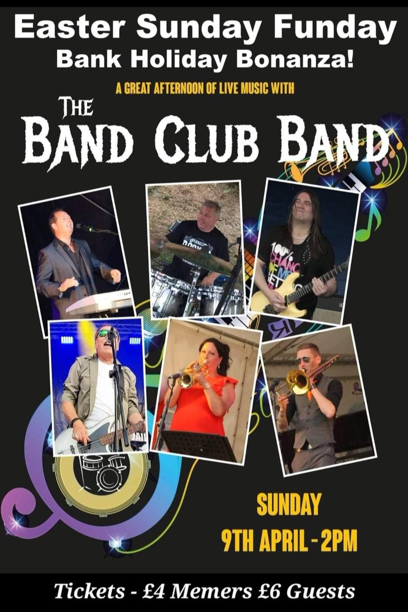 bath_graham's tweet photo. It's The Band Club Band day at St. Austell Band Club! Hoooorah! Bank Holiday Sunday Funday here we come!!!  #StAustellBandClub https://t.co/SrpeQJ9Muy