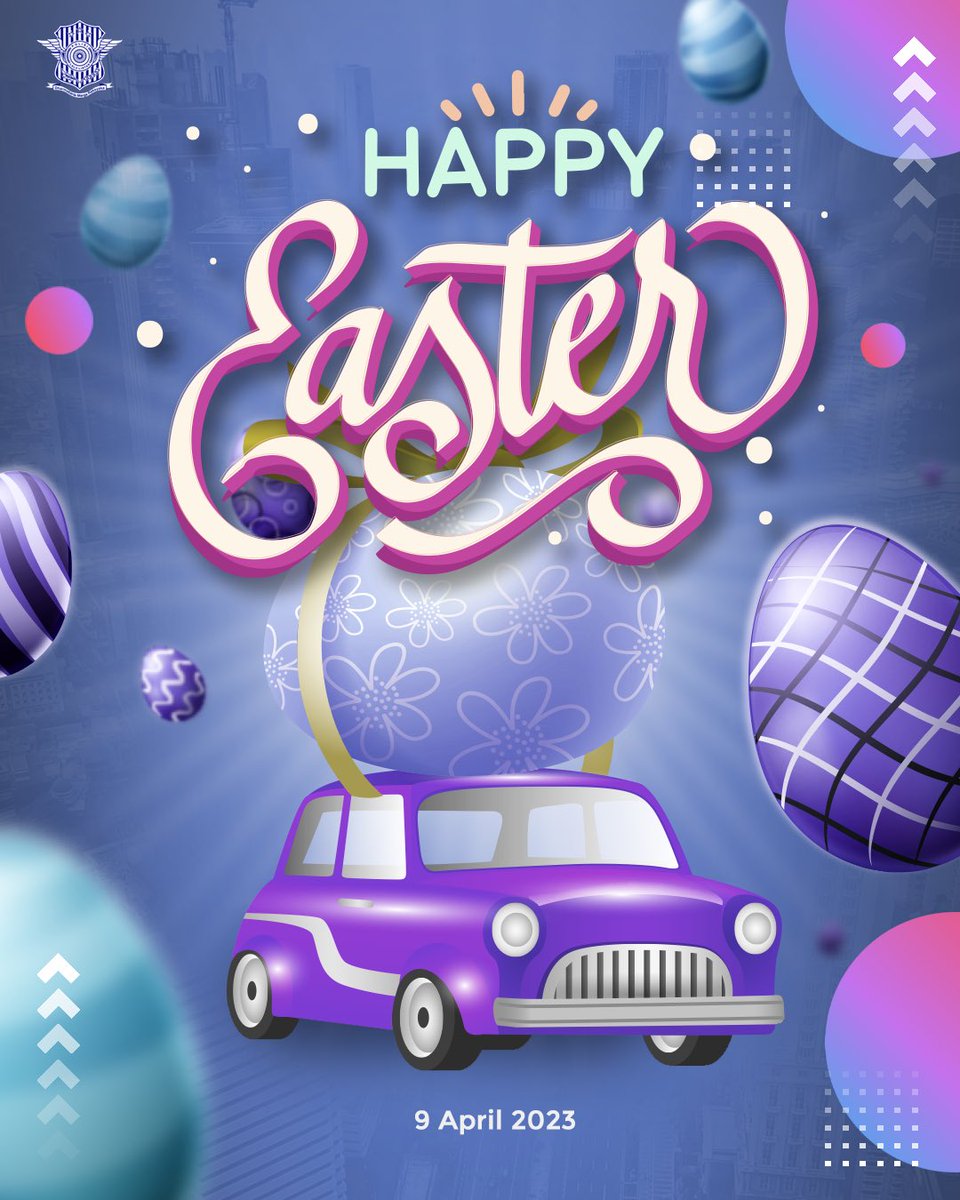 Selamat Hari Raya Paskah 9 April 2023.
Semoga hatimu selalu dipenuhi oleh cinta dan kasih sayang.

Happy easter!

#DigitalKorlantas
#SIMOnline