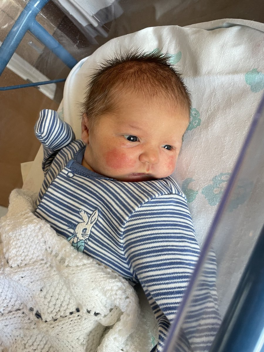 Baby no.2; Rupert. 

Everyone happy, healthy &amp; blessed.