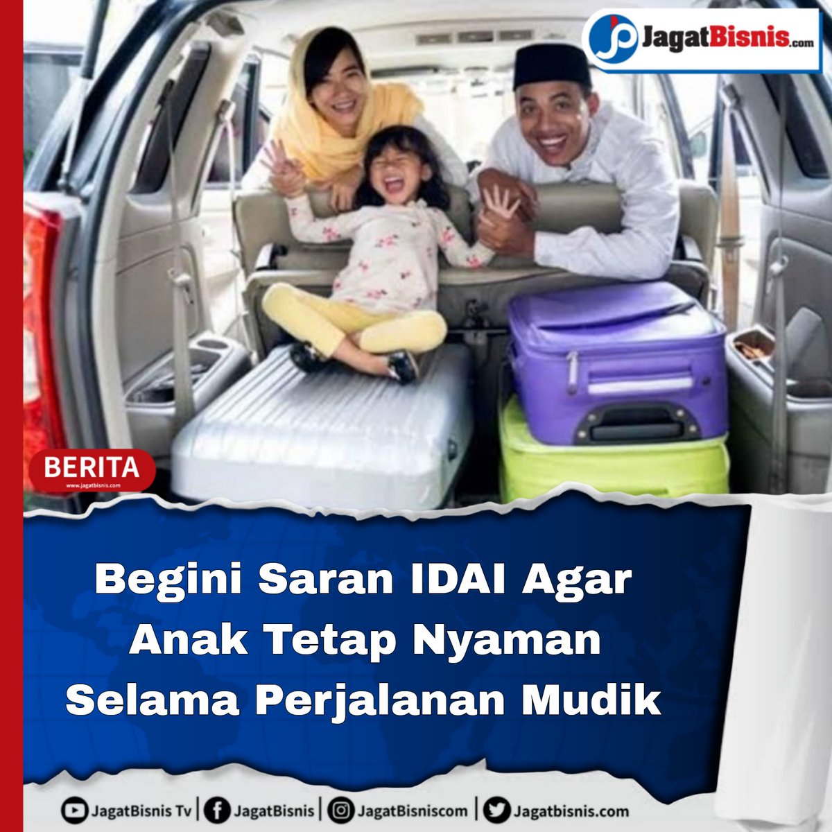 Jagatbisniscom's tweet image. JagatBisnis.com – Masyarakat muslim Indonesia tidak lama lagi akan menyambut Lebaran Idul Fitri 2023.

Klik berita selengkapnya
jagatbisnis.com/2023/04/09/beg…
Follow IG : @jagatbisniscom
Follow FB : JagatBisnis
#idai
#mudik
#jagatbisnis
#jagatbisniscom