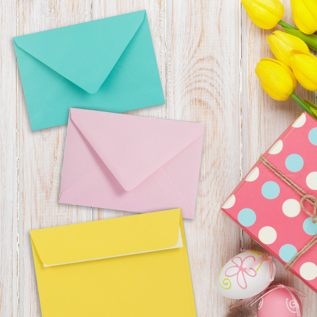WorldEnvelopes's tweet photo. Wishing you sunshine, good times and a very HAPPY EASTER! 🐰🐣 https://t.co/wRh4754pce