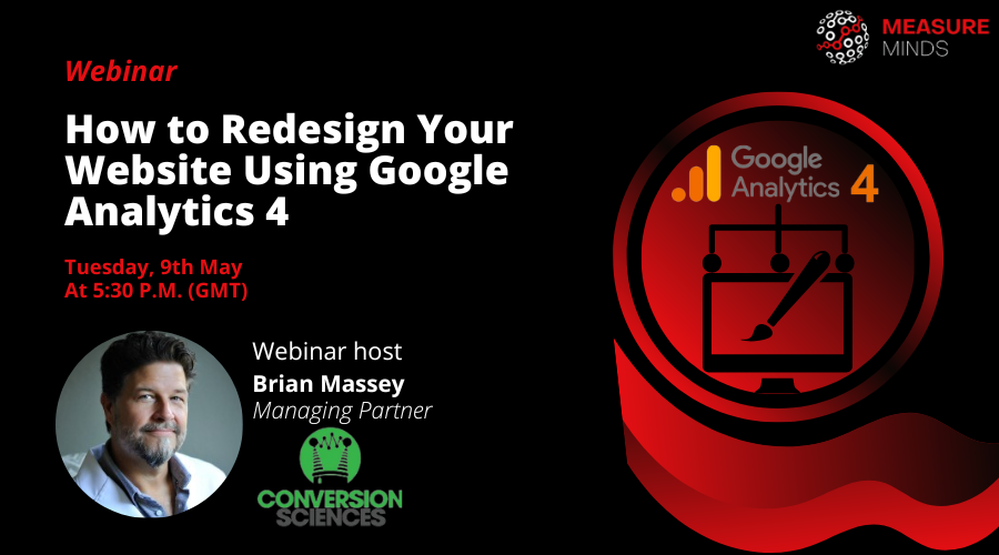 MyDesiConnect's tweet photo. Don't miss our upcoming webinar with Brian Massey on GA4 challenges, spreadsheet reporting, design evaluation, and essential data insights!

Save the date: May 9th, 17:30 PM GMT. 
#googleanalytics #ga4 #marketing https://t.co/bBbay7vrNS RT @@measure_minds https://t.co/GYaqcee4zd