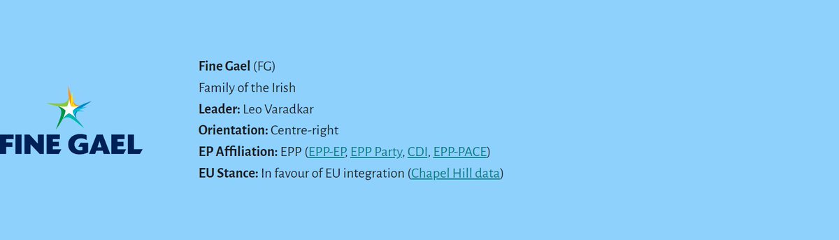 Ireland: centre-right Fine Gael (EPP) falls to an all-time record low of 15% in the latest Behaviour and Attitudes poll.

If repeated in an election, this would be the party's worst result since its foundation in 1933.

➤ europeelects.eu/ireland