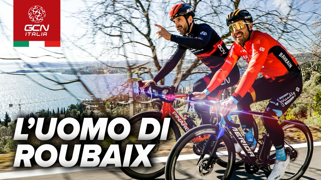 #GCNItalia incontra #SonnyColbrelli.

Durante le riprese per uno speciale docufilm su Sonny Colbrelli che uscirà su GCN+, Alan ha avuto modo di intervistare l’ex campione europeo e analizzare con lui il suo strepitoso successo alla #ParigiRoubaix 2021.

l8r.it/vEaz