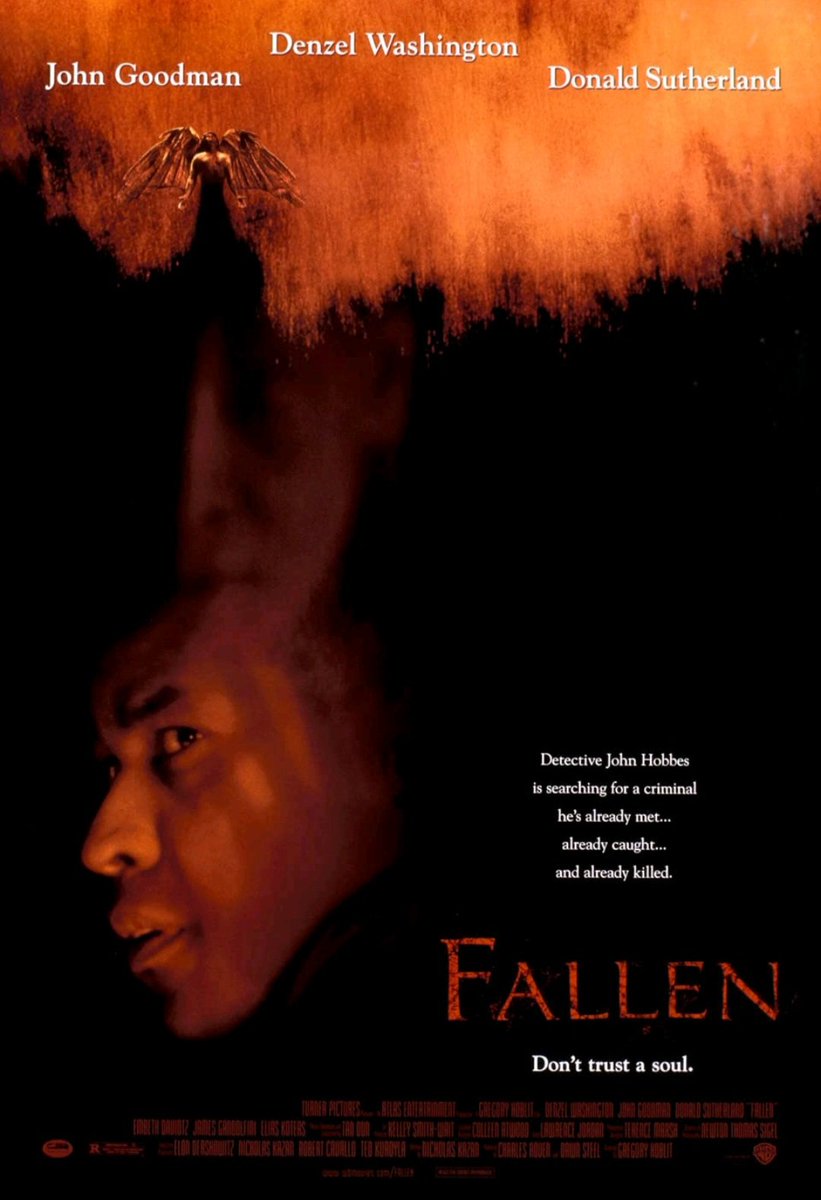 jlindner12's tweet photo. 71/2023: Fallen

Denzel Washington in a supernatural crime thriller sounds terrific which it is for the first hour. The 2nd one starts to become annoyingly repetitive and I hated the first person perspective shots throughout. 
The last two scenes ruin the ending for me. https://t.co/rJqdSAQaUl