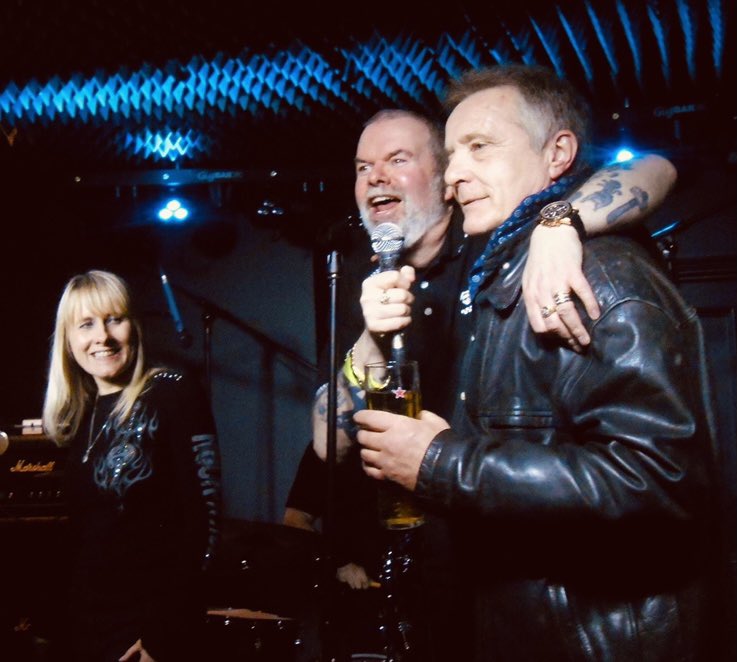 gonads_official's tweet photo. Live at the Hope & Anchor with Lee Wilson & #country singer Leah McCaffrey #punk #punkrock #infariot #oioi #rocknroll https://t.co/e2JlkxYF7F