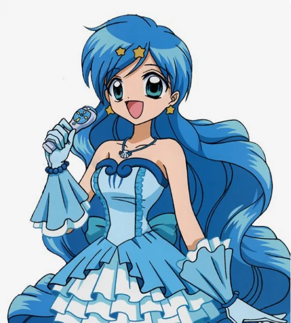 qrt the character vs how you drew them was obssessed with pichi pichi pitch when i was a child <33  