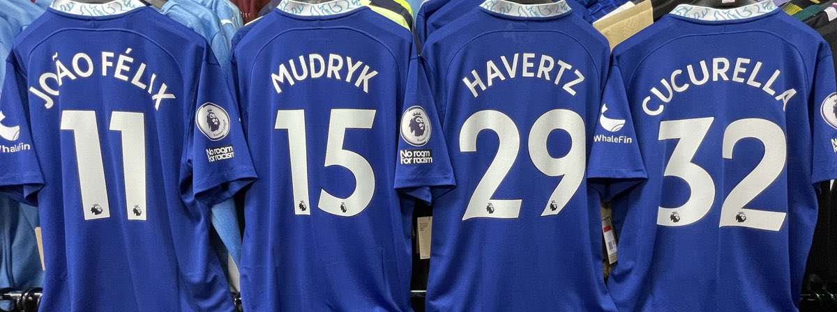 チェルシー エンソフェルナンデス CLパッチ オーセンティックL チェルシー 22/23 CL仕様 エンソフェルナンデス ユニフォーム Lサイズ