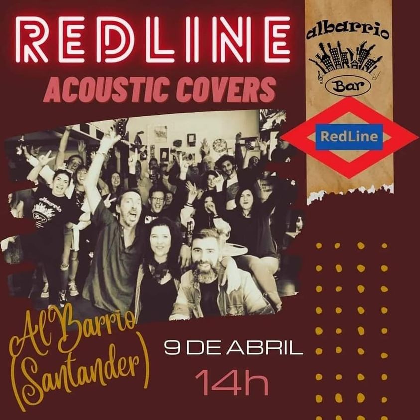 Concierto RedLine - 9 Abril - is.gd/Mnj7RX #eventosCantabria #planesCantabria #Cantabria #planesenCantabria