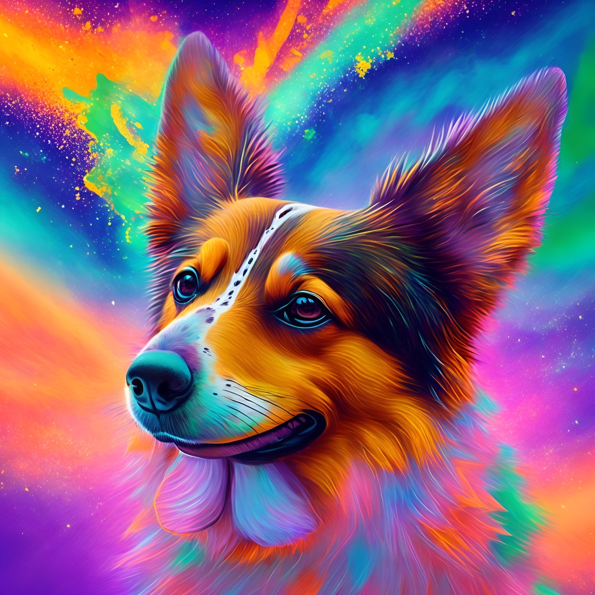 VentiXArt's tweet image. Get ready to fall in love with our colorful corgi digital art! 🎨🐾 Instantly downloadable and perfect for adding a touch of cuteness to any space. #DigitalArtForSale #ColorfulCorgi #HomeDecorInspiration #DogLover