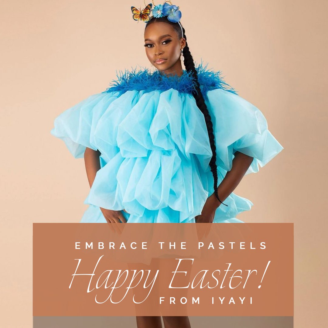 Happy Easter from Iyayi. We hope you enjoy this day with your family IN STYLE!

#Africanfashion #iyayifashion #nigerianfashion #africanfashionista #fashionicons #africanfashiondesigners #bestdressed #easter #pastels #springlooks