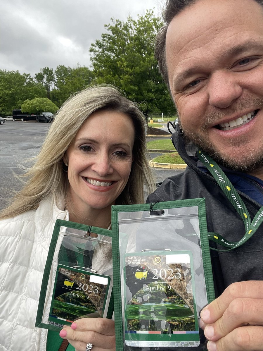 ryanedunn's tweet photo. Masters! It was cold and wet but so much fun to experience first hand! https://t.co/C8TItUj7L4