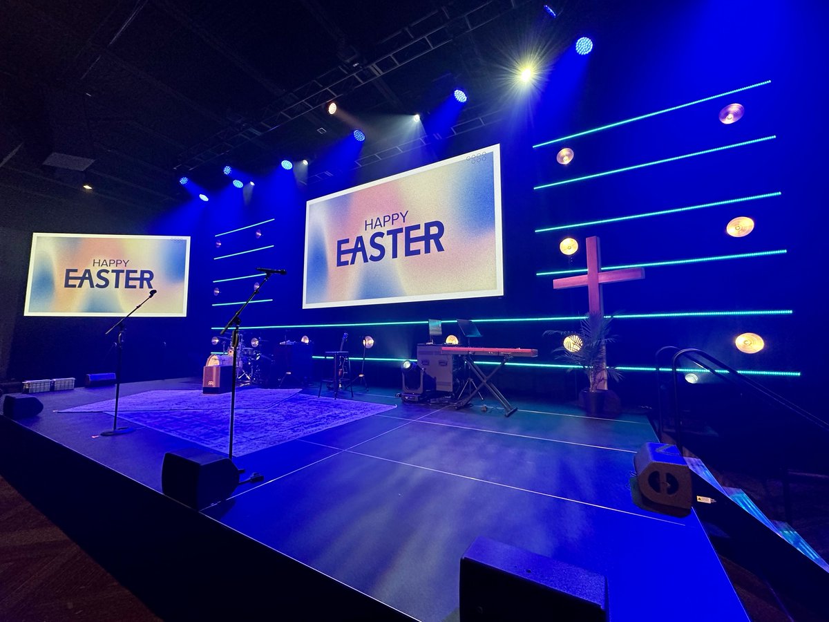 Celebrating Easter weekend 🙏 with our friends at Christ Fellowship 🤩 Neil Zimmerman, Engineering Director

@ChauvetPro
#CHAUVETProfessional #tlconnect
#HappyEaster #Easter #EasterSunday #houseofworship #church #Churchtech #churchtechnology #churchtechtalk #churchphotography