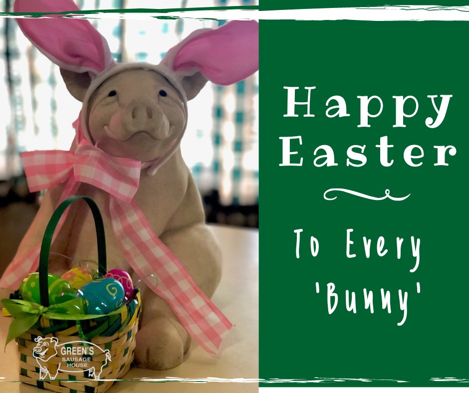 GreensSausage's tweet photo. Happy Easter to all! https://t.co/NgSrexU1mS