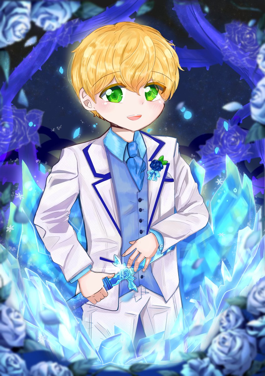 #ユージオ誕生祭2023 #SAO
               2023.04.10
💙❄유지오 생일 축하해!!!💐🌹
정말~정말로 좋아해~!