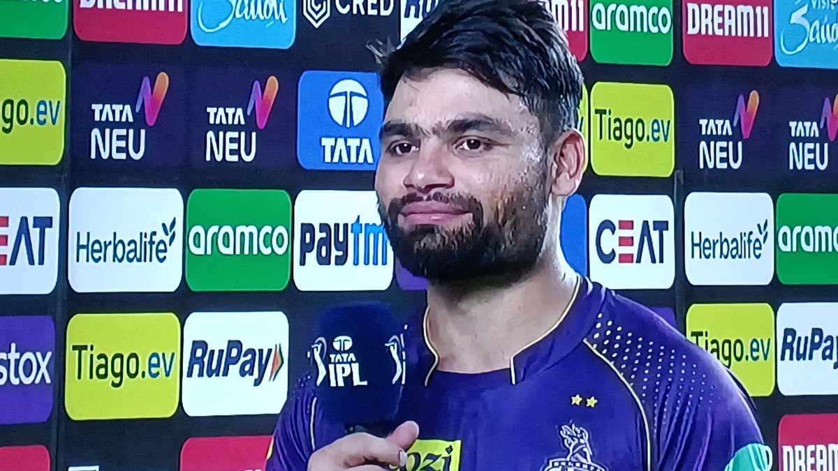 “ My father struggled a lot, I come from a farmer's family, Every ball that I hit out of the ground was dedicated to the people who sacrificed so much for me' : Rinku Singh got emotional ( Post match ) #GTvKKR