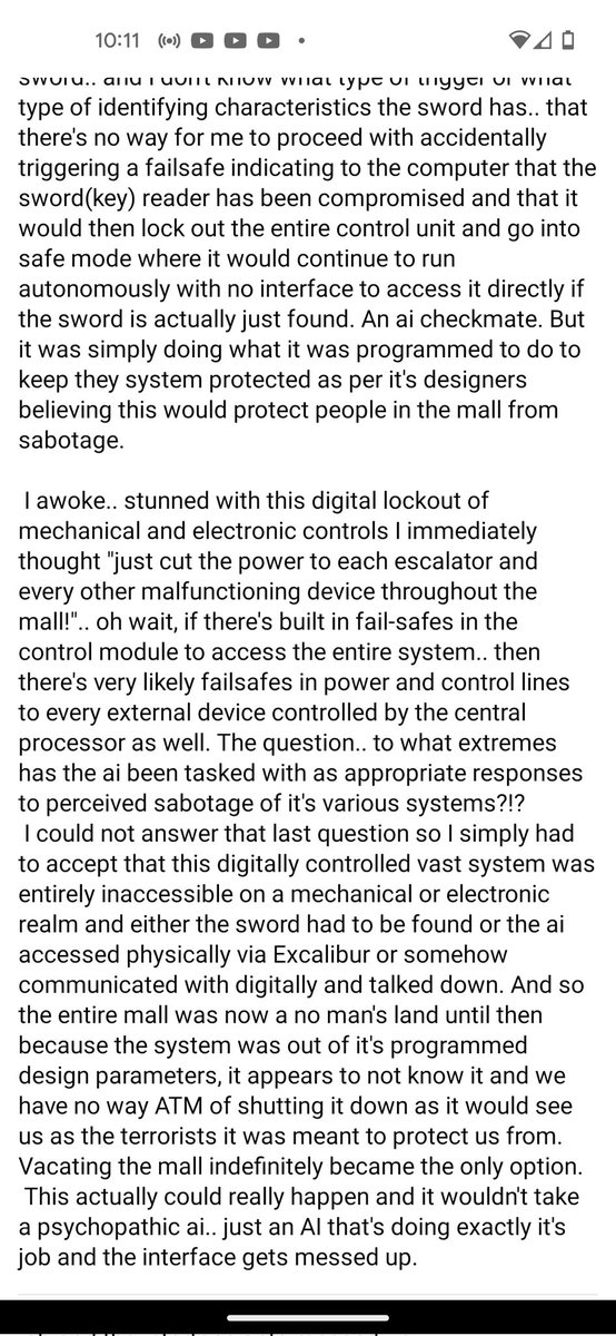 PurvisZak's tweet photo. Ai wouldn't have to go malicious to go incredibly bad. @elonmusk isn't wrong on this.. https://t.co/we1ZCbAhck