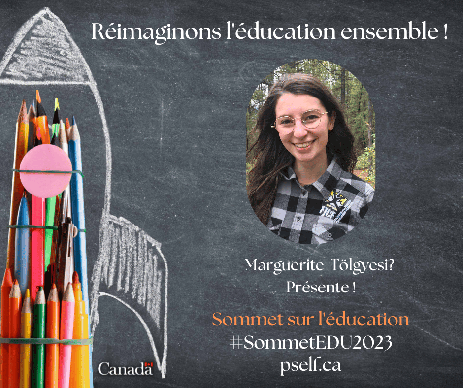 Venez entendre la présidente de la <a href="/fjcf_ca/">FJCF</a>, Marguerite Tölgyesi, lors du pré-sommet sur l’éducation.
Inscrivez-vs au pré-sommet du 20 avril offert gratuitement en mode virtuel. Suivez les plénières du 27-28 avril offertes en Web diffusion.
pself.ca/inscription-pr…
#SommetEDU2023