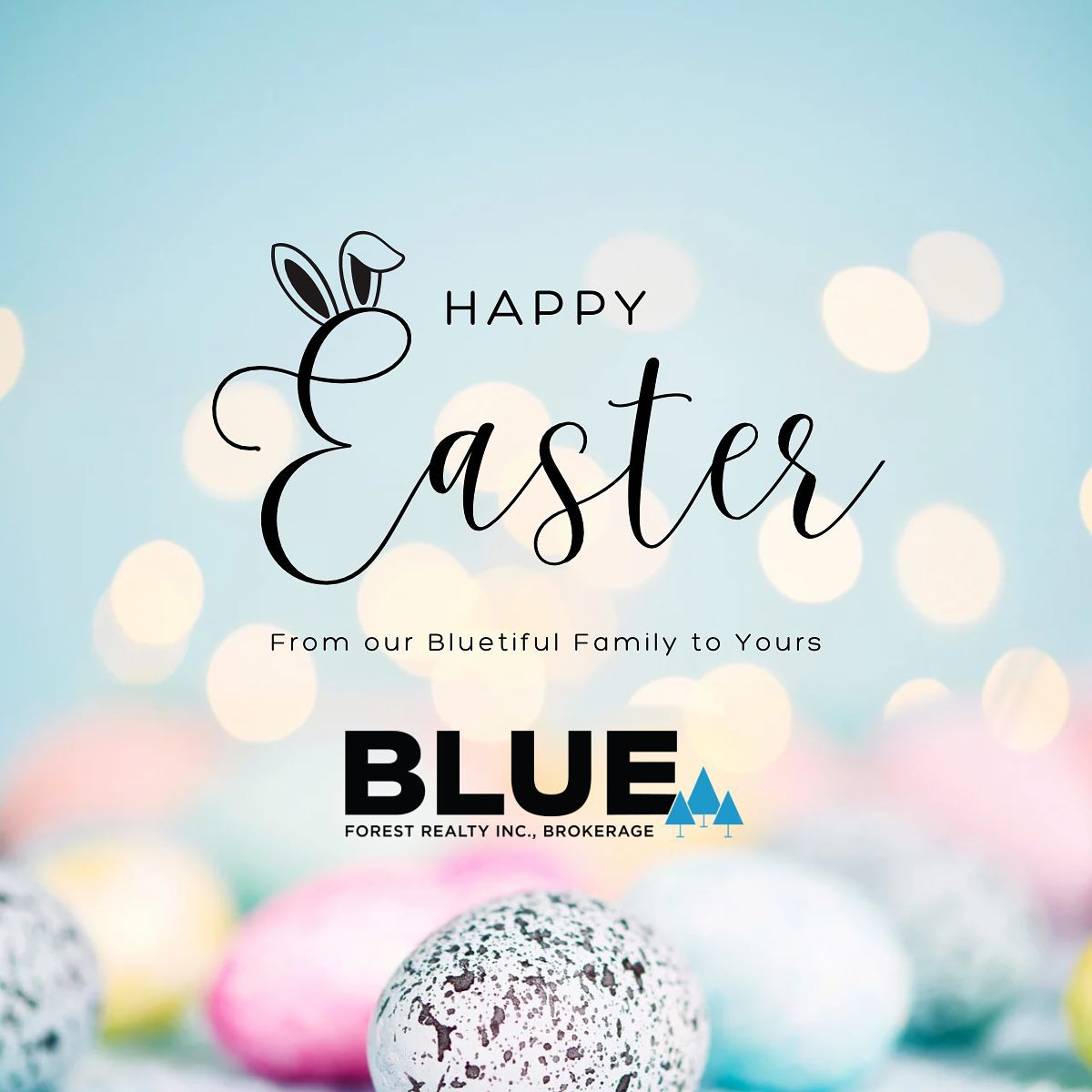 Happy egg hunting! Wishing you a wonderful day filled with chocolate and happiness. 🐣
.
.
#easter #blueforestrealty #ldnont
#realestate #realtoring #eastersunday