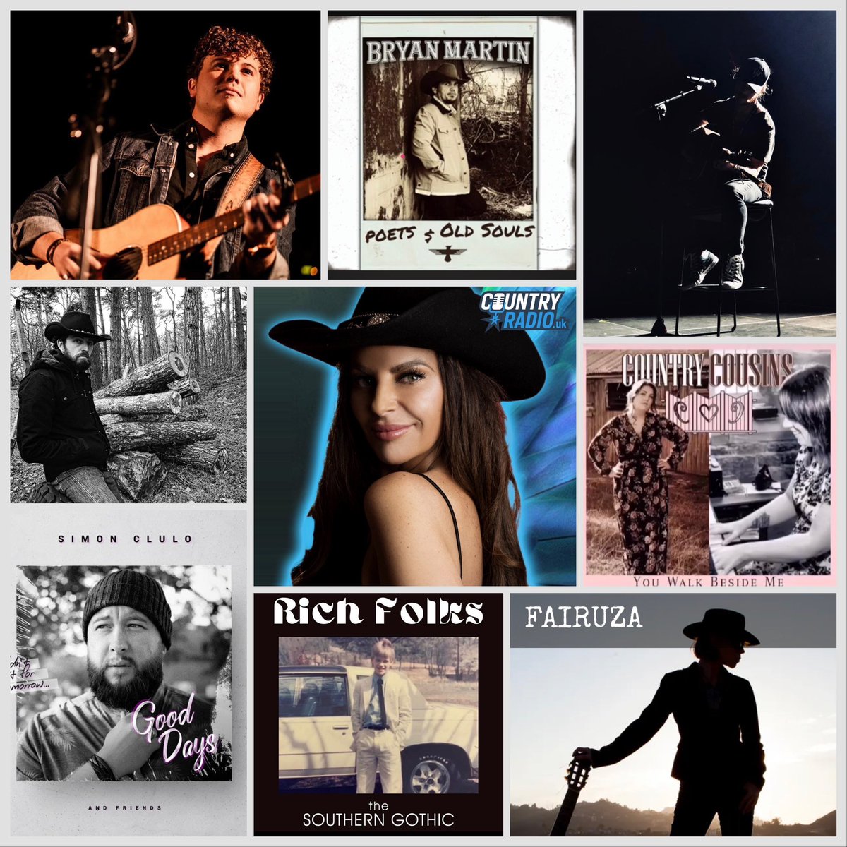 💙JESS T ON <a href="/countryradiouk/">CountryRadio.uk</a> 💙

LIVE TODAY AT 7pm BST/1pm CST 

New Music from

<a href="/simon_clewlow/">Simon Clewlow</a> 
<a href="/ConnorChristian/">The Southern Gothic</a> 
<a href="/fairuza/">Fairuza Balk</a> 
<a href="/Roan_Ash/">Roan Ash</a> 
<a href="/thebryanmartin/">Bryan Martin Music</a> and <a href="/TheFrankFoster/">Frank Foster</a> 
<a href="/emilyann_music/">Emily Ann Roberts</a>