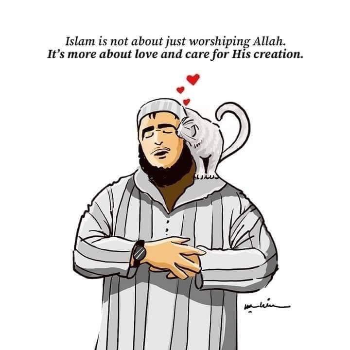 ZiaulhaqAmarkhi's tweet photo. اسلام د ترحم دین دی. نه یوازې پر انسانانو، بلکې پر حیواناتو هم د ترحم سپارښتنه کوي.
دغه عکس يې غوره مصداق دی. هر هغه څوک چې ځان د دې دین پيرو او حامي ګڼي، باید په عملي ژوند کې ترحم، مینه، شفقت او پراخه سینه ولري. https://t.co/hT5lhdbzOa