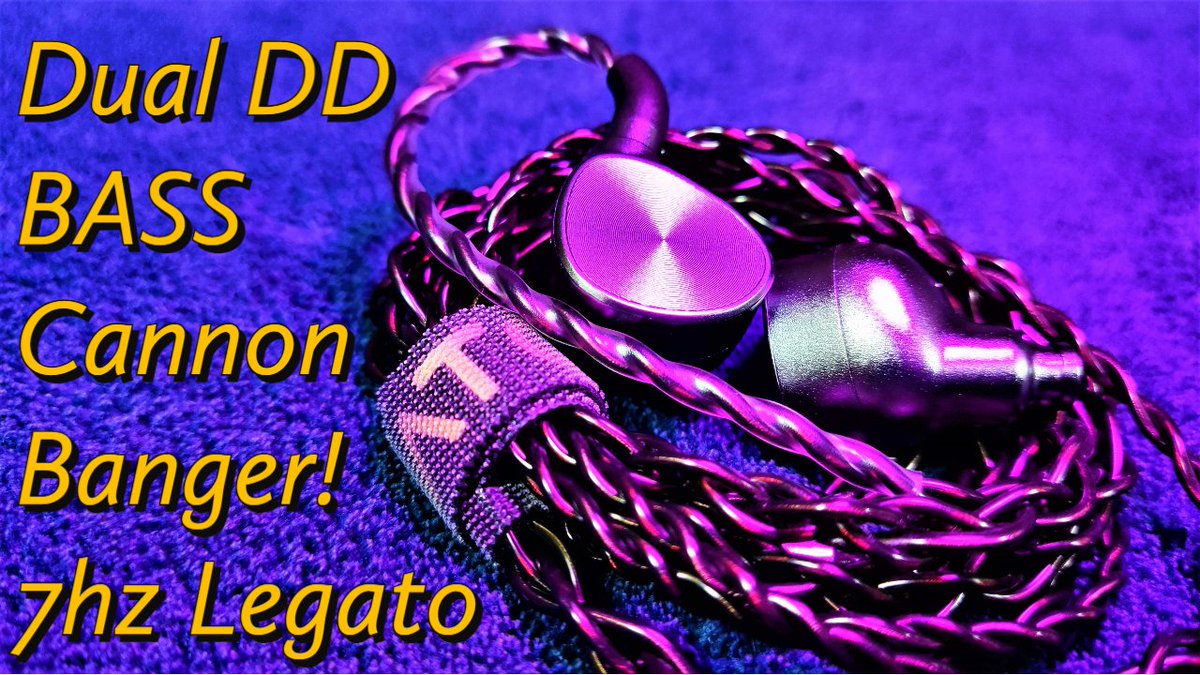 🥚Happy Easter Sunday Squad!🍻God Bless🙏
For this weekend we got a Dual DD Bass Cannon Banger! Check out our review of the 7HZ LEGATO 12MM DD +6 MM DD here. youtu.be/MNBBlJv2LRo
#techsavvy #audio #IEM #audioreview