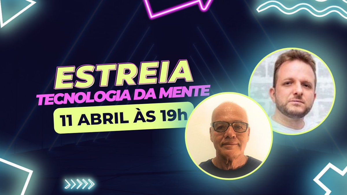 JoseCelsoD79809's tweet image. Todos convidados para nossa live que estreia em nosso canal nas plataformas: Twitter, página do Facebook e YouTube. #tecnoligiamental #likes #poderdamente #autoajuda
