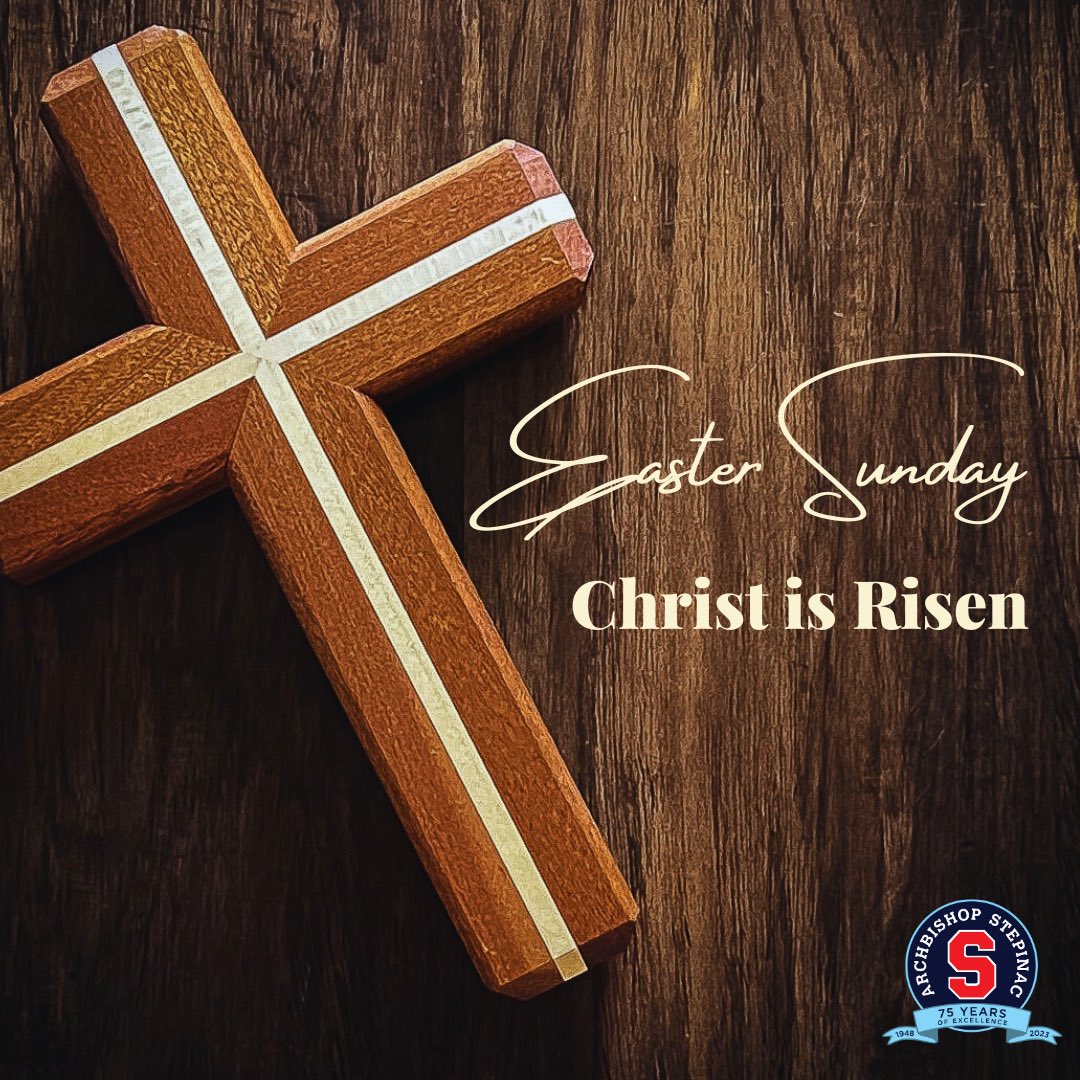 Easter is the time to rejoice and be thankful for the gift of life, love, and joy. Happy Easter from the Stepinac Family!