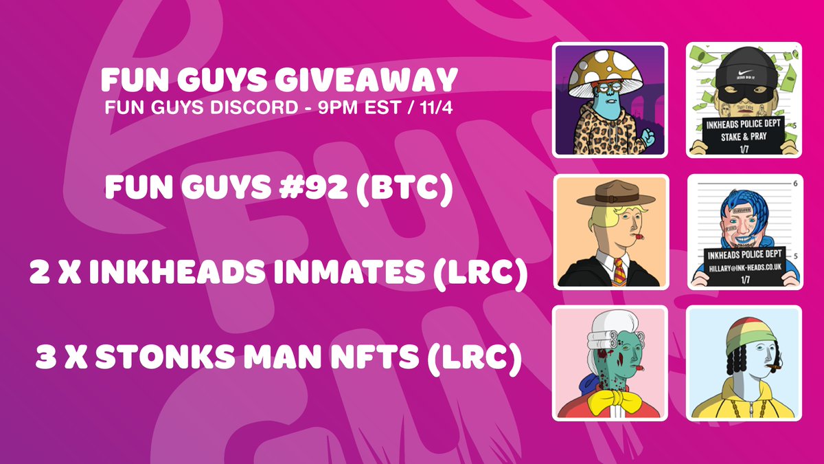 Fun Guys (Ordinals) tweet media