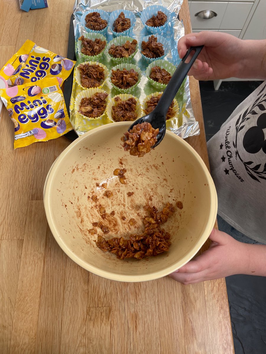 Happy Easter. It may be the holidays but getting the kids involved in cooking is great for their maths skills. It’s also delicious! I’m looking forward to these.