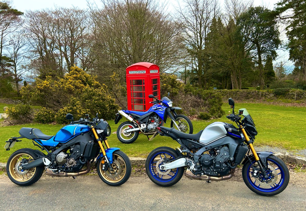 mototingle's tweet photo. Triple #Yamaha outing across #Dartmoor 

#XSR900 #MT09SP #XT660R https://t.co/8hAQZeqKUD