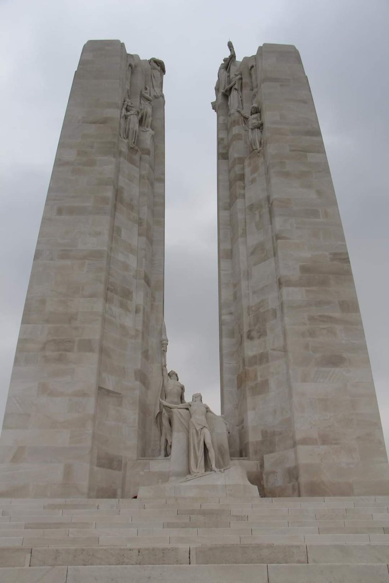 106 years ago today was the Battle of #VimyRidge, the birth of Canadas National Pride.

The Canadian Corps in its 1st battle as a complete corps earned a victory where no other Allied nation could. 
The cost was 3958 dead, 7004 wounded.