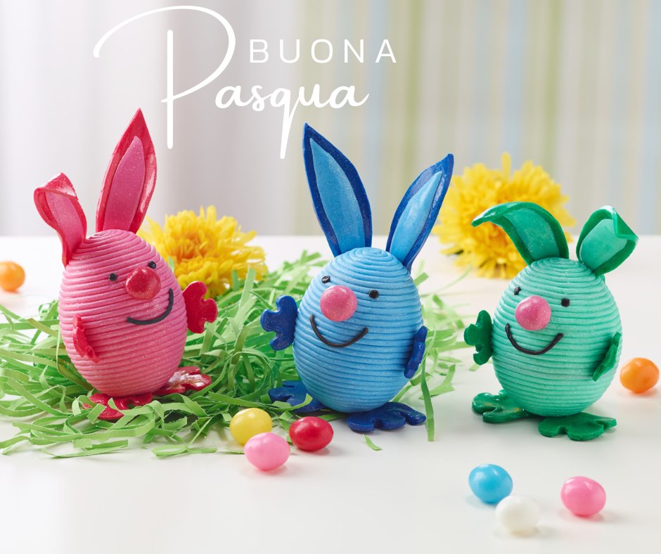Con questi simpatici coniglietti in #FIMO effect, 🐰 il Team #STAEDTLER Italia vi augura una felice e serena #Pasqua! 🐣

#STAEDTLER_IT #FIMOSTAEDTLER #handmade #easter #decoripasqua #easterdecor #modellingclay #polymerclay #pastapolimerica