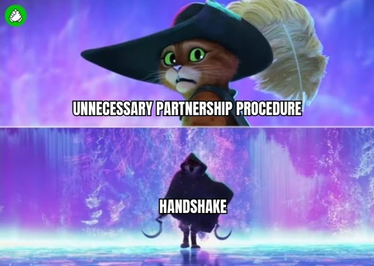Handshake 🤑 tweet media