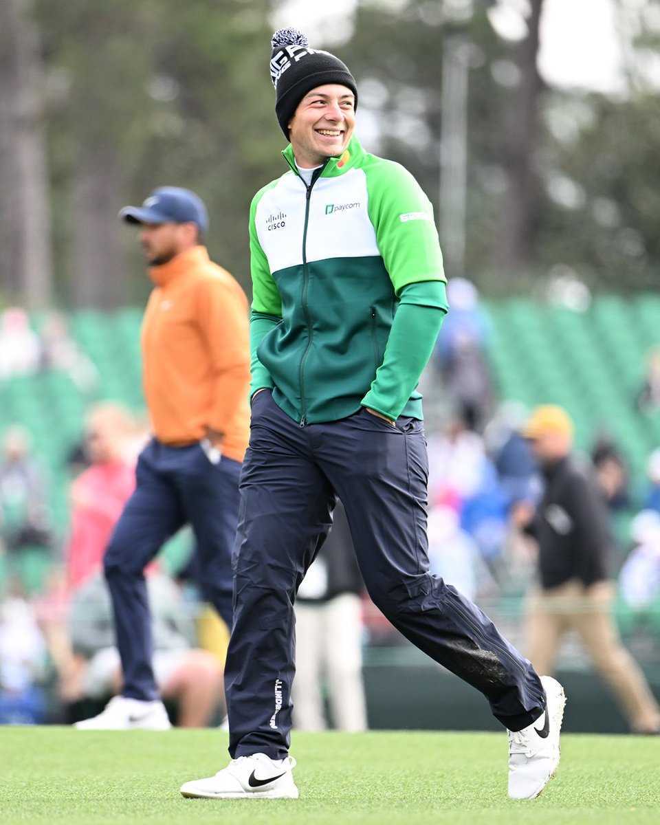 All smiles at Augusta 😁
