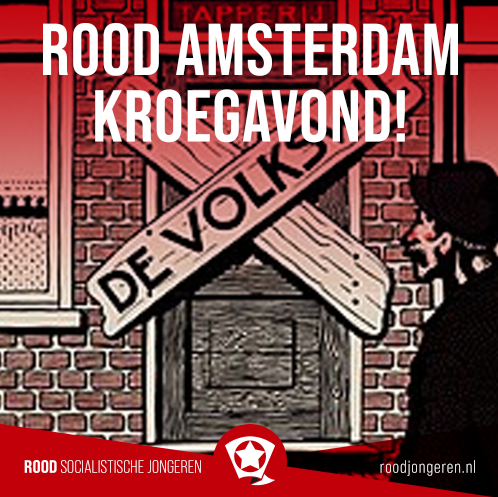 Wil jij ROOD Amsterdam leren kennen door een biertje met ons te doen? Kom dan naar de ROOD Amsterdam kroegavond op 11 April. We beginnen om 19:30 in Café Skek. 

Zien we je daar?