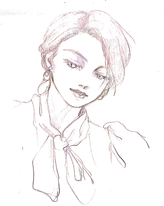 いつかシャーペンで描いたアリエ様 