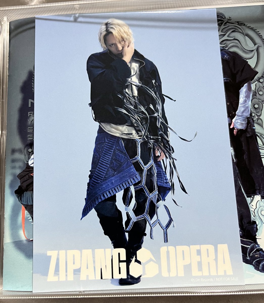 Dddo41's tweet photo. 交換
ZIPANG OPERA ジパングオペラ ジパオペ 風林火山 CD アルバム 会場特典 特典 ブロマイド 初回生産限定盤

譲)佐藤流司

求)福澤侑

都内手渡し、郵送での交換希望です
フォロー外からもお気軽にどうぞ https://t.co/g6QbLPrfzO
