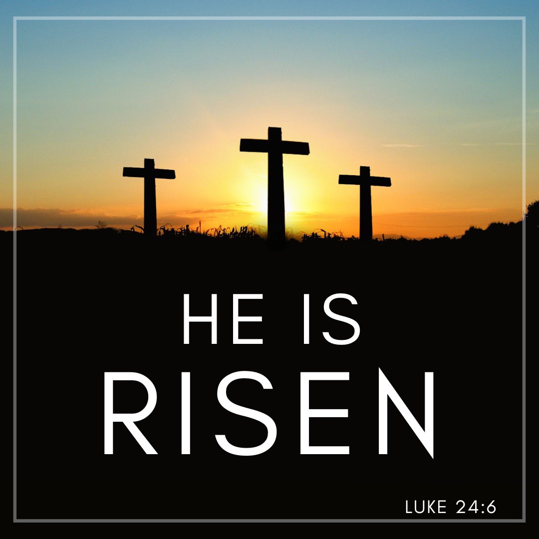 LCCSEagles's tweet photo. He is risen, indeed! Wishing you all a blessed Easter as we celebrate the empty tomb and the depth of the Saviorโs love for us. โ๏ธ ๐ #HeIsRisen #Easter #HeLives #emptygrave #resurrectionsunday https://t.co/wos9jdnCAb